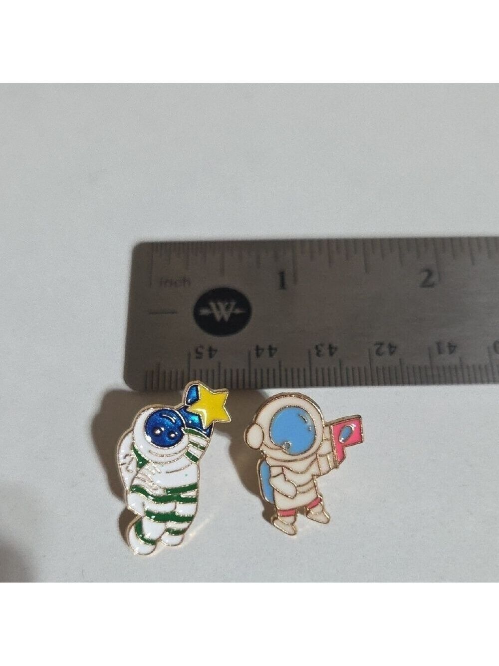 Astronaut Enamel Pin Set - Picture 2 of 3